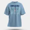 Sodhikkaraangada Men/Unisex Oversized T-Shirt in Baby Blue Color