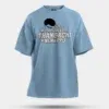 Manasula Michael Jackson Thangachi Nu Nenappu Men/Unisex Oversized T-Shirt in Baby Blue Color