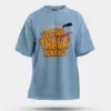 Vettina Thala Yenaku Men/Unisex Oversized T-Shirt in Baby Blue Color