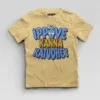 Ippove Kanna Katudhey Boys Round Neck T-Shirt in Beige Color