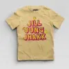 Jill Jung Jhakk Boys Round Neck T-Shirt in Beige Color