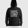 Straight Outta Nagercoil Men/Unisex Hoodie in Black Color