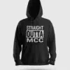 Straight Outta Mcc Men/Unisex Hoodie in Black Color