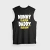 Mummy Paavam, Daddy Also Paavam Men/Unisex Tank Top in Black Color