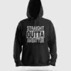 Straight Outta Ambattur Men/Unisex Hoodie in Black Color