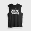 Moona Thotadhu Yaaru Men/Unisex Tank Top in Black Color