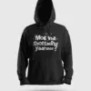 Moona Thotadhu Yaaru Men/Unisex Hoodie in Black Color