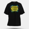 Kekraan Mekraan Company Men/Unisex Oversized T-Shirt in Black Color