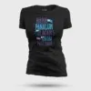 Nama Edhu Panalum Indha Ulagam Namala Uththu Paakanum Women's T-Shirt in Black Color