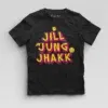 Jill Jung Jhakk Boys Round Neck T-Shirt in Black Color