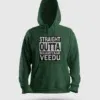 Straight Outta Maamiyaar Veedu Men/Unisex Hoodie in Bottle Green Color