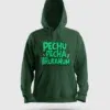 Pechu Pecha Irrukanum Men/Unisex Hoodie in Bottle Green Color