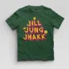 Jill Jung Jhakk Boys Round Neck T-Shirt in Bottle Green Color