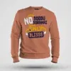 No Soodu No Soranai Only Blissssssss Men/Unisex Sweatshirt in Coral Color