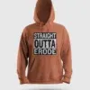 Straight Outta Erode Men/Unisex Hoodie in Coral Color