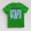 Sodhikkaraangada Boys Round Neck T-Shirt in Flag Green Color