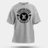 Thangalukku Theriyada Sattam Ondrum Illai Men/Unisex Oversized T-Shirt in Grey Melange Color