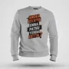 Andha Kelviya Enna Pathu Yenda Ketta Men/Unisex Sweatshirt in Grey Melange Color