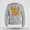 Jamin, Kadal Laye Illayam Men/Unisex Sweatshirt in Grey Melange Color