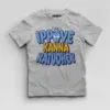 Ippove Kanna Katudhey Boys Round Neck T-Shirt in Grey Melange Color