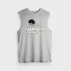 Manasula Michael Jackson Thangachi Nu Nenappu Men/Unisex Tank Top in Grey Melange Color