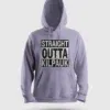 Straight Outta Kilpauk Men/Unisex Hoodie in Lavender Color