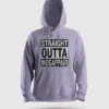 Straight Outta Mogappair Men/Unisex Hoodie in Lavender Color