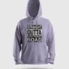 Straight Outta Ecr Men/Unisex Hoodie in Lavender Color