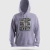 Straight Outta Maamiyaar Veedu Men/Unisex Hoodie in Lavender Color