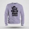 Velila Ponga Da Ayoogya Rascalgala Men/Unisex Sweatshirt in Lavender Color