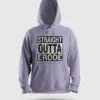 Straight Outta Erode Men/Unisex Hoodie in Lavender Color