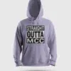 Straight Outta Mcc Men/Unisex Hoodie in Lavender Color