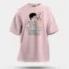 Idhu Vaaliba Vayasu Men/Unisex Oversized T-Shirt in Light Baby Pink Color