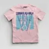 Sodhikkaraangada Boys Round Neck T-Shirt in Light Baby Pink Color