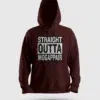 Straight Outta Mogappair Men/Unisex Hoodie in Maroon Color