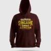 Singathapathi Singame Sunna Asingam Men/Unisex Hoodie in Maroon Color