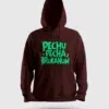 Pechu Pecha Irrukanum Men/Unisex Hoodie in Maroon Color