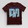 Sodhikkaraangada Boys Round Neck T-Shirt in Maroon Color