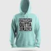 Straight Outta Kilpauk Men/Unisex Hoodie in Mint Color