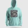Straight Outta Adyar Men/Unisex Hoodie in Mint Color