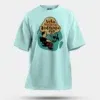 Vela Soliye Kolrangaiya Men/Unisex Oversized T-Shirt in Mint Color