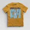 Sodhikkaraangada Boys Round Neck T-Shirt in Mustard Yellow Color