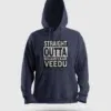 Straight Outta Maamiyaar Veedu Men/Unisex Hoodie in Navy Blue Color