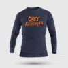 Ore Kushtamappa Men/Unisex Long Sleeve T-Shirt in Navy Blue Color