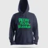 Pechu Pecha Irrukanum Men/Unisex Hoodie in Navy Blue Color