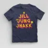 Jill Jung Jhakk Boys Round Neck T-Shirt in Navy Blue Color