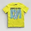 Sodhikkaraangada Boys Round Neck T-Shirt in New Yellow Color