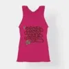 Money Comes Today Goes Tomorrow Ya Women's Tank Top in Pink Color
