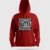 Straight Outta Nagercoil Men/Unisex Hoodie in Red Color