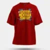 Kekraan Mekraan Company Men/Unisex Oversized T-Shirt in Red Color